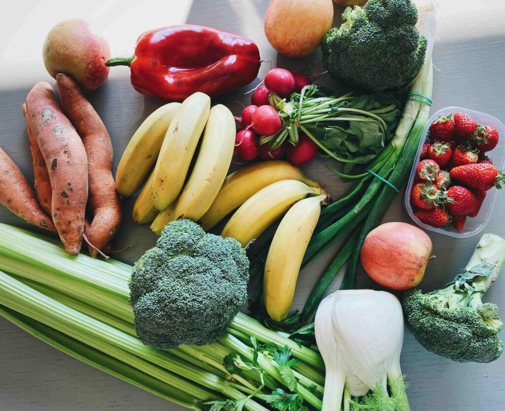 frisches Obst und Gemüse - gesunde Ernährung - Ernährung & Longevity
