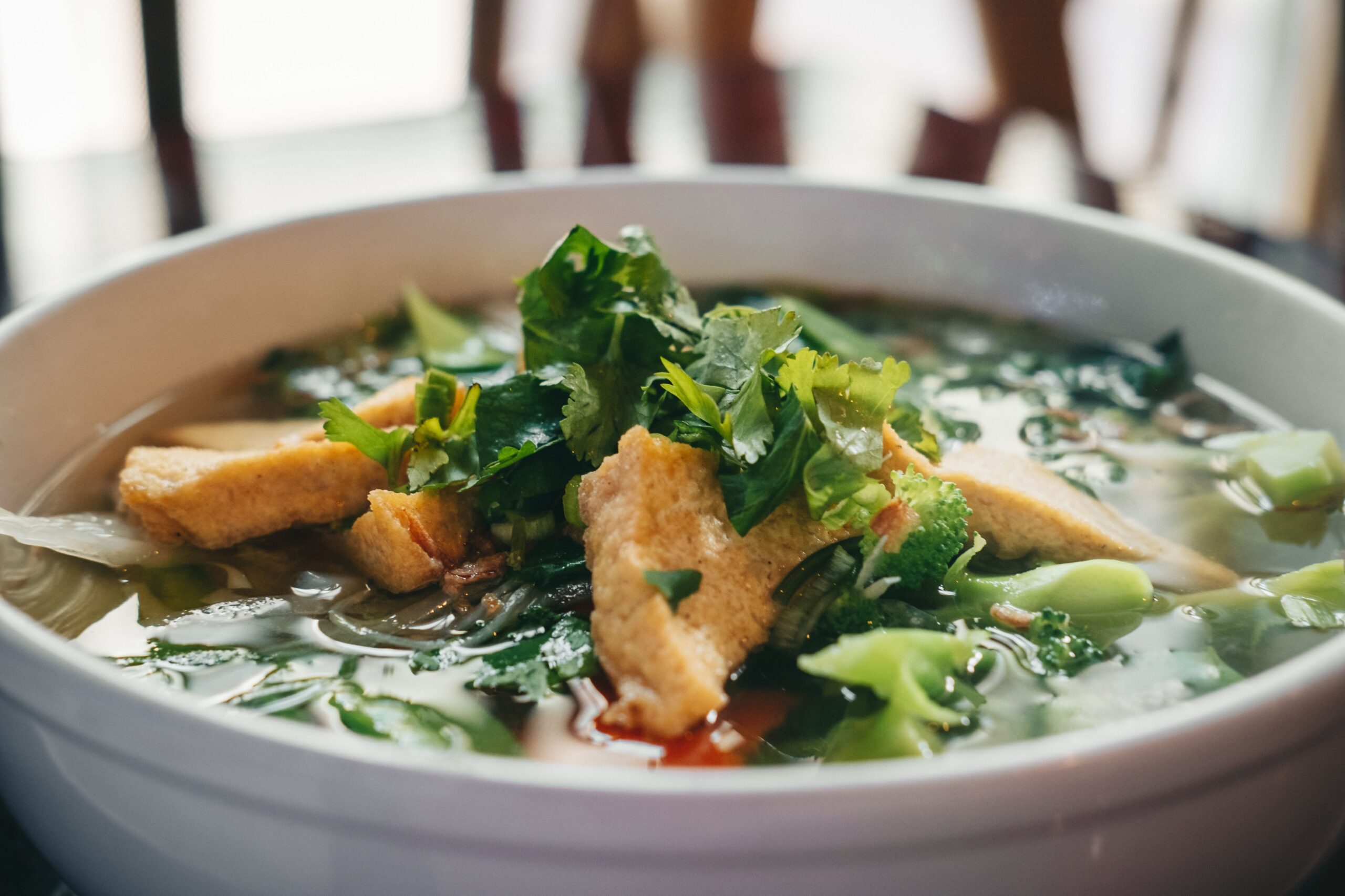 Pho-Suppe mit Tofu